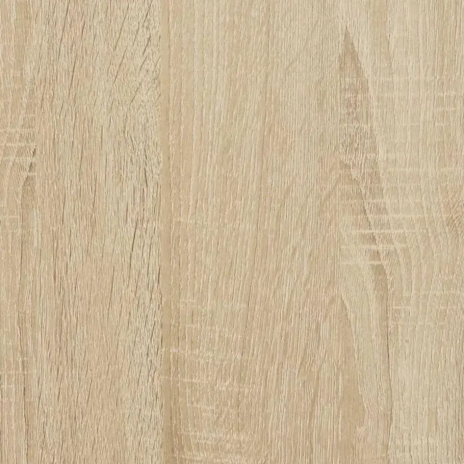 vidaXL - Bureau - Bruin - Bewerkt hout