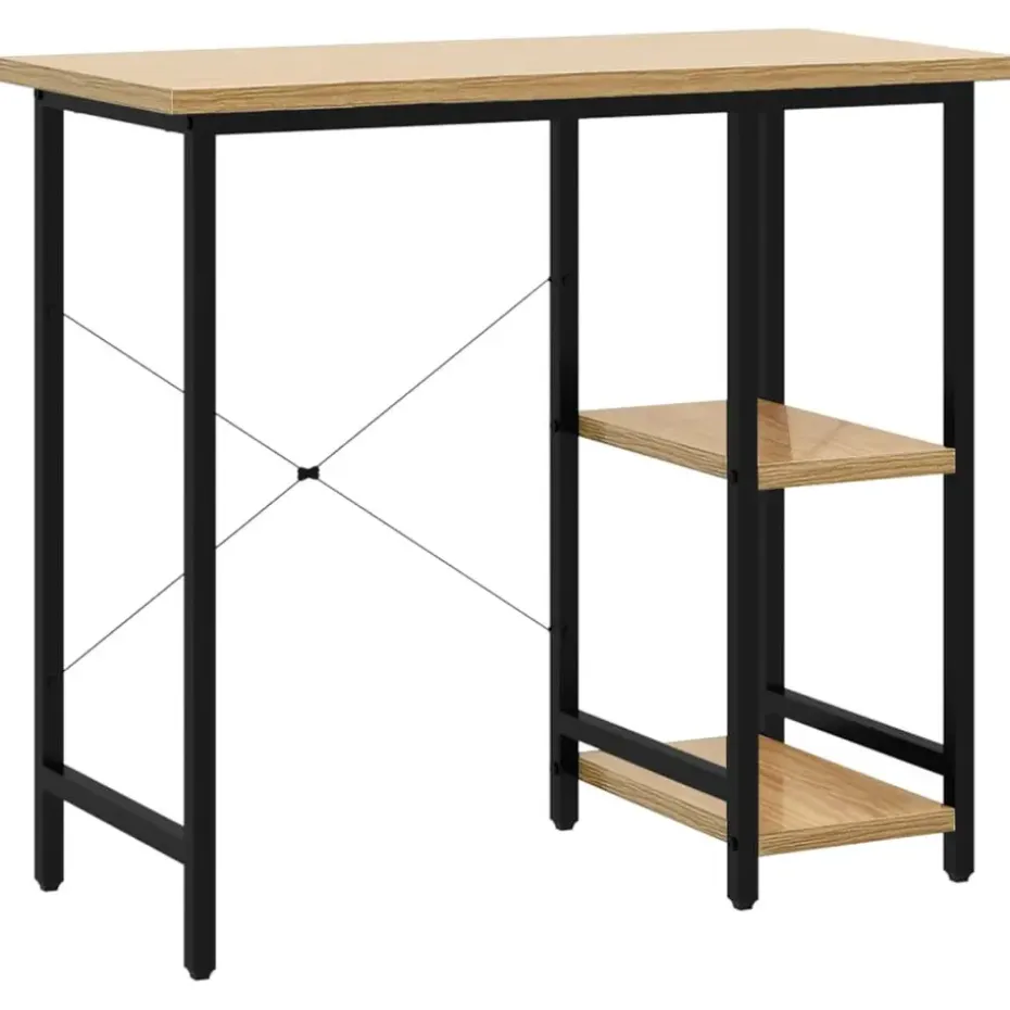 vidaXL - Bureau - Bruin - MDF