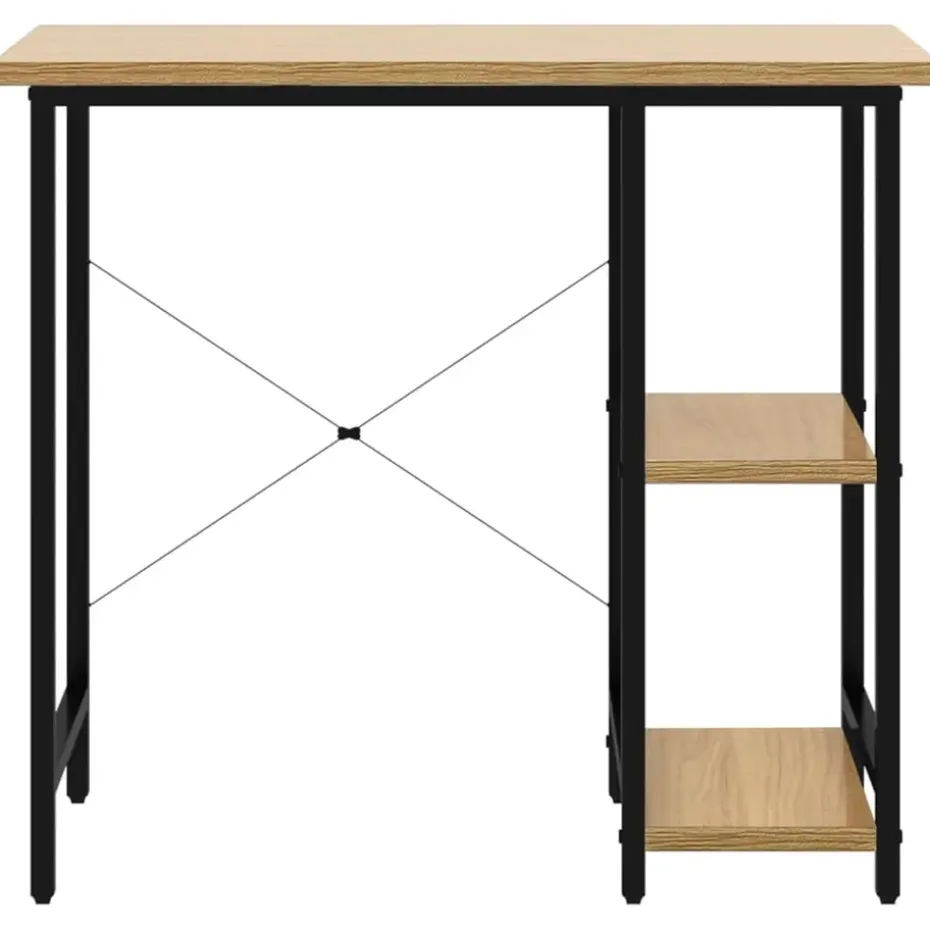 vidaXL - Bureau - Bruin - MDF