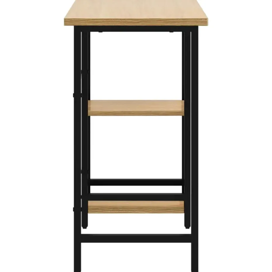 vidaXL - Bureau - Bruin - MDF