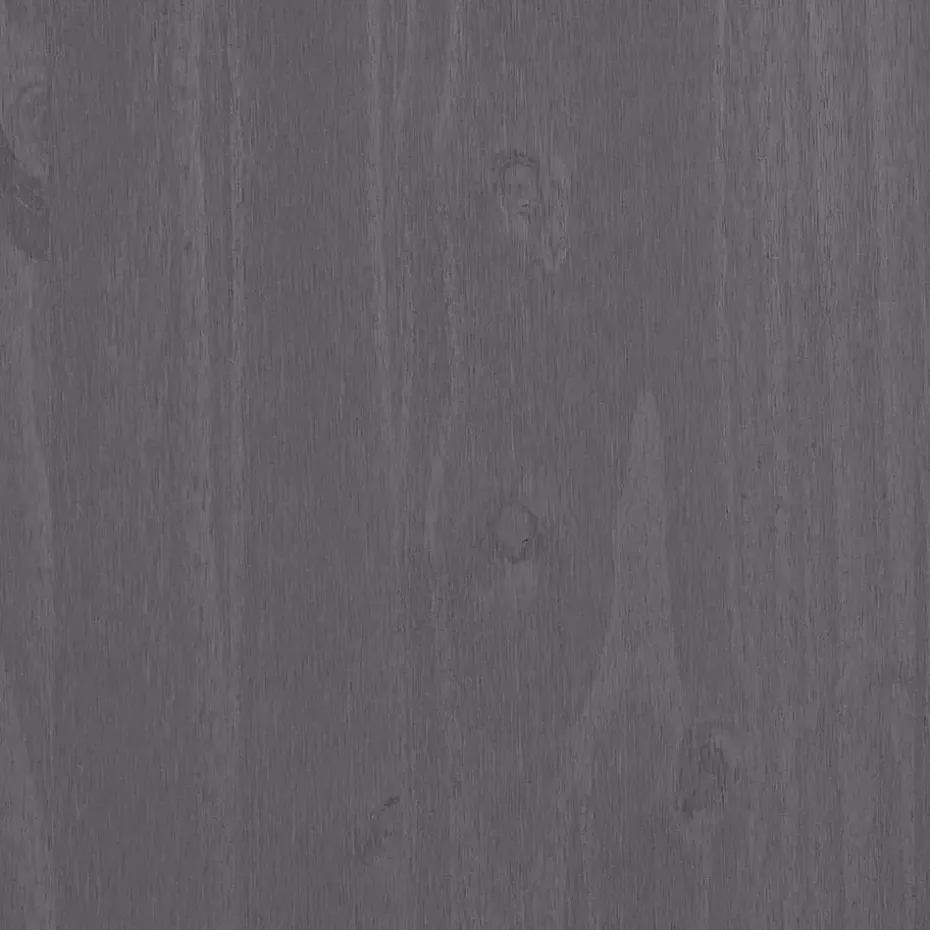 vidaXL - Bureau - Grijs - Grenenhout