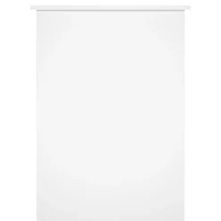 vidaXL - Bureau - Wit - Bewerkt hout