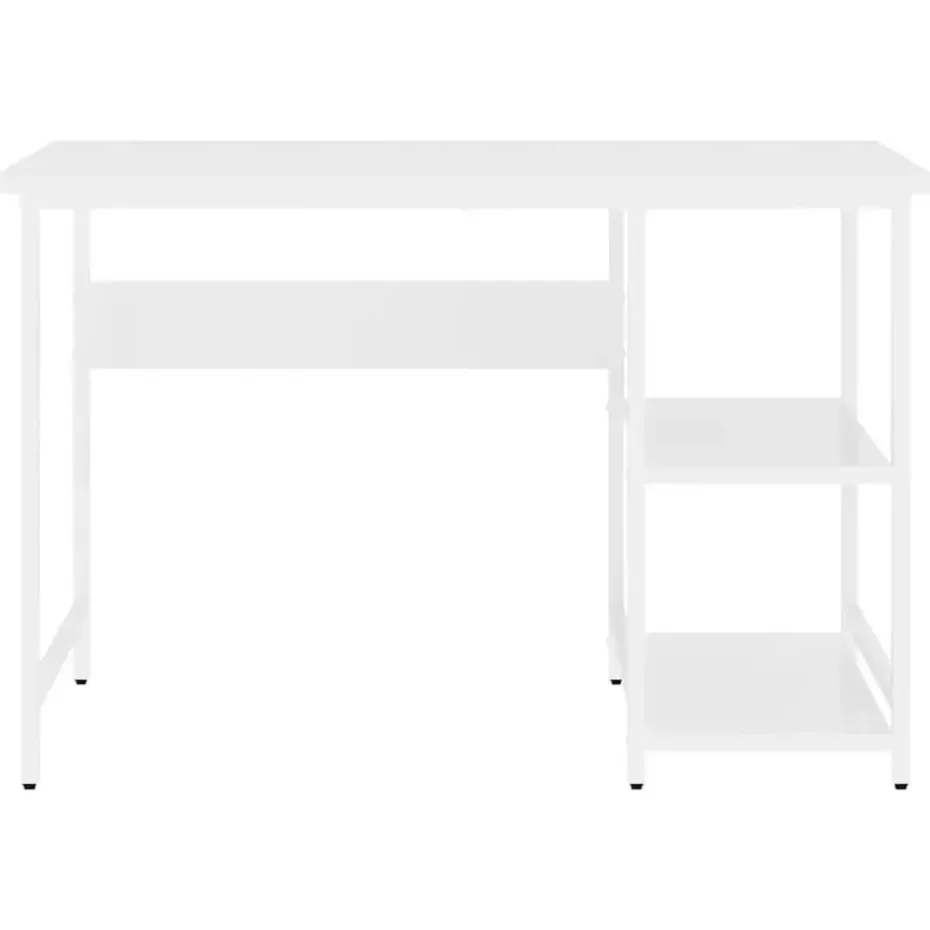 vidaXL - Bureau - Wit - MDF