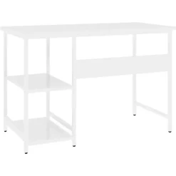 vidaXL - Bureau - Wit - MDF