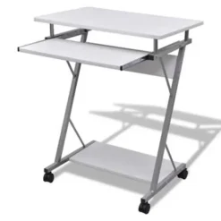 vidaXL - Bureau - Wit - MDF