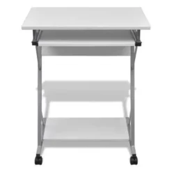 vidaXL - Bureau - Wit - MDF