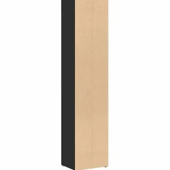 vidaXL - Cd-kast - Zwart - Bewerkt hout - 2 stuks