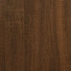 vidaXL - Consoletafel - Bruin eiken - Bewerkt hout - 140x23x75 cm