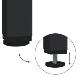 vidaXL - Consoletafel - Sonoma eiken - Bewerkt hout - 200x29x75 cm