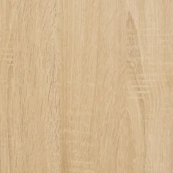vidaXL - Consoletafel - Sonoma eiken - Bewerkt hout - 200x29x75 cm