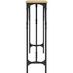 vidaXL - Consoletafel - Sonoma eiken - Bewerkt hout - 140x23x75 cm