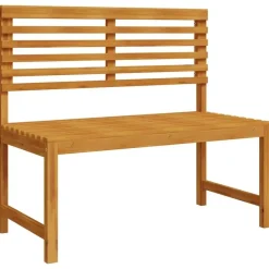 vidaXL - 3-delige tuin bistroset 5 persoonen - Massief acaciahout