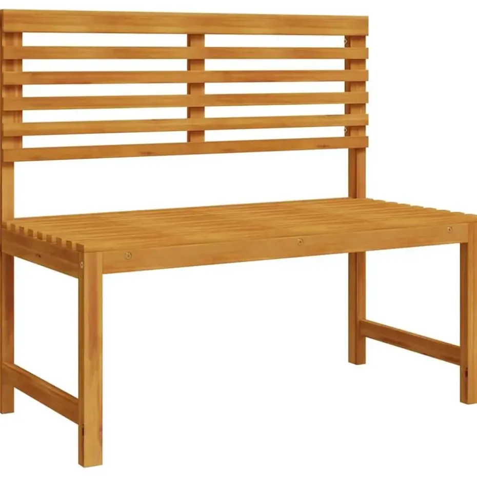 vidaXL - 3-delige tuin bistroset 5 persoonen - Massief acaciahout