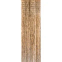 vidaXL - Deurgordijn - Bruin - Bamboe - 56 x 185 cm