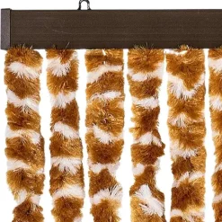 vidaXL - Deurgordijn - Geel - Polypropyleen