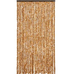 vidaXL - Deurgordijn - Geel - Polypropyleen - 100 x 220 cm