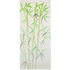 vidaXL - Deurgordijn - Multikleur - Bamboe - 90 x 200 cm