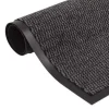 vidaXL - Deurmat - Antraciet - Stof - 90 x 150 cm