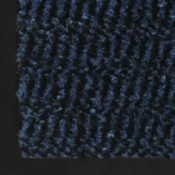 vidaXL - Deurmat - Blauw - Stof - 40 x 60 cm