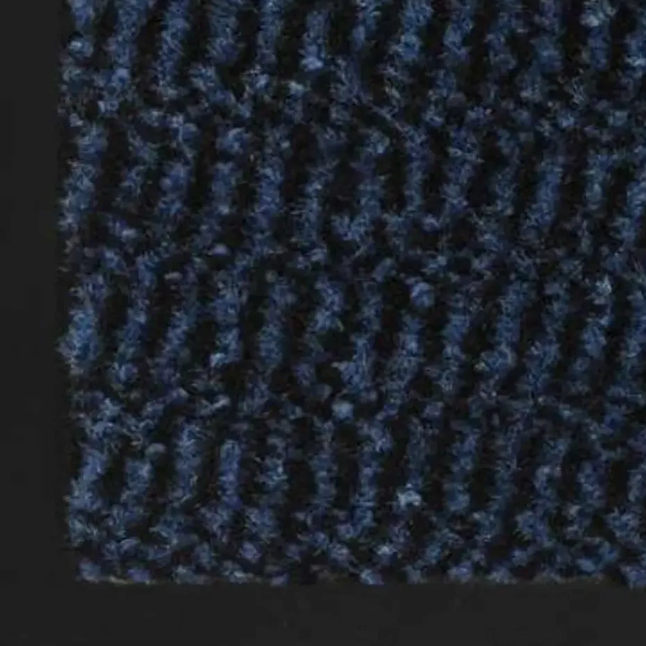 vidaXL - Deurmat - Blauw - Stof - 120 x 180 cm - 2 stuks