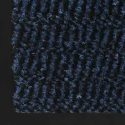 vidaXL - Deurmat - Blauw - Stof - 120 x 180 cm