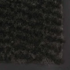 vidaXL - Deurmat - Zwart - Stof - 60 x 90 cm - 2 stuks