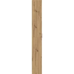 vidaXL - 2-deurs Kledingkast met planken - Hout - Artisan eiken - 55x25x189 cm