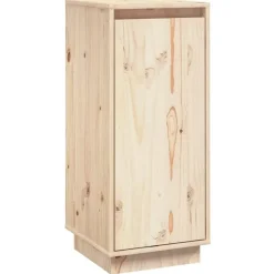 vidaXL - Dressoir - Bruin - Grenenhout - 2 stuks