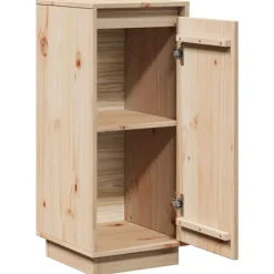 vidaXL - Dressoir - Bruin - Grenenhout - 2 stuks