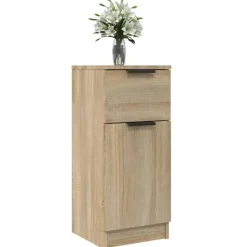 vidaXL - Dressoir - Bruin - Bewerkt hout - 2 stuks
