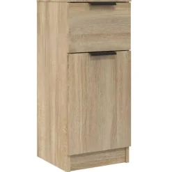 vidaXL - Dressoir - Bruin - Bewerkt hout - 2 stuks