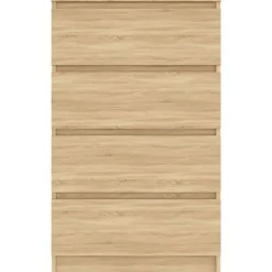 vidaXL - Dressoir - Bruin - Bewerkt hout