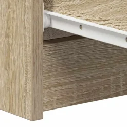 vidaXL - Dressoir - Bruin - Bewerkt hout