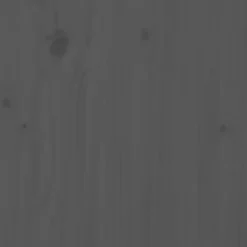 vidaXL - Dressoir - Grijs - Grenenhout - 2 stuks