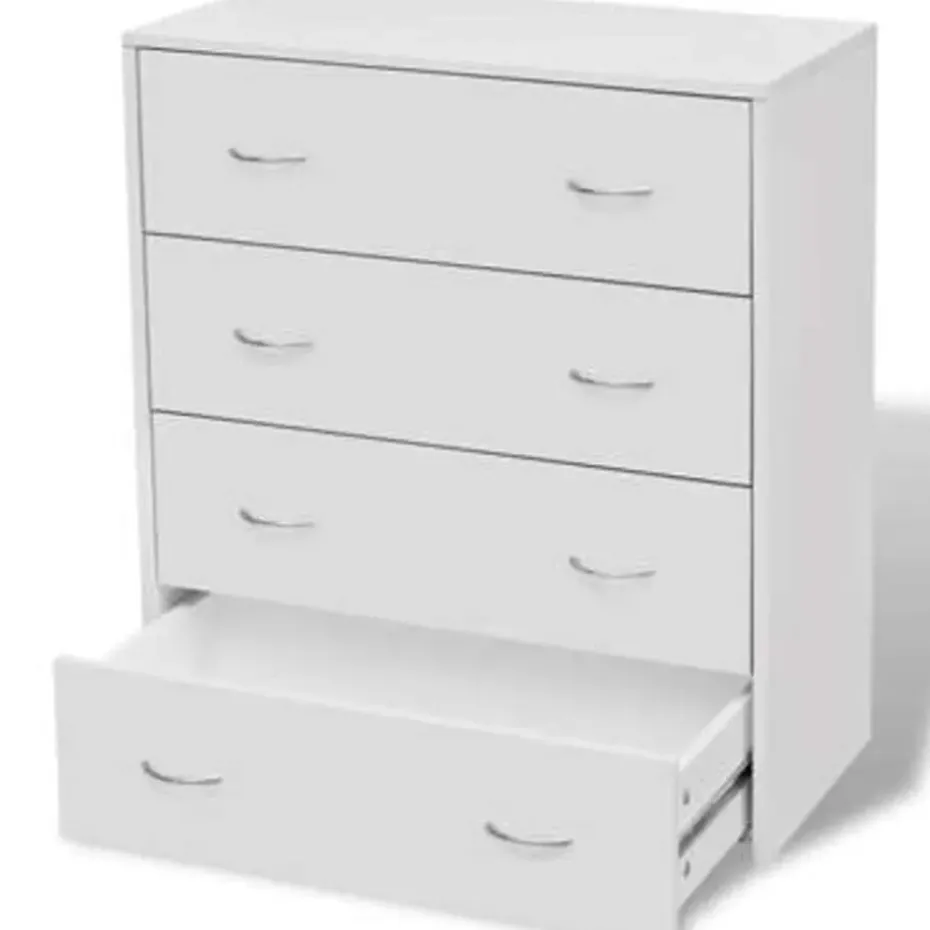 vidaXL - Dressoir - Wit - Hout