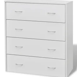 vidaXL - Dressoir - Wit - Hout