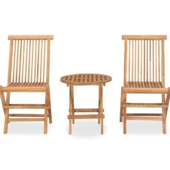 vidaXL - Eethoek Voor Buiten - Bruin - Hout