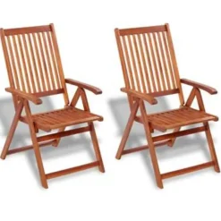 vidaXL - Eetkamerstoel - Bruin - Hout