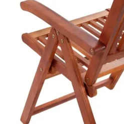 vidaXL - Eetkamerstoel - Bruin - Hout