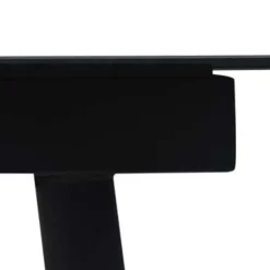 vidaXL - Eetset - Zwart - Staal