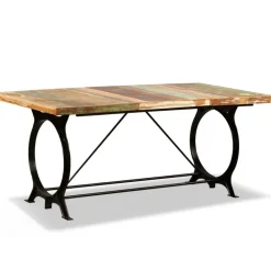 vidaXL - Eettafel - Bruin - Hout