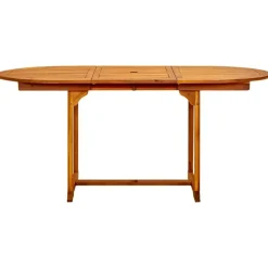 vidaXL - Eettafel - Bruin - Acaciahout - 170 x 80 x 75 cm
