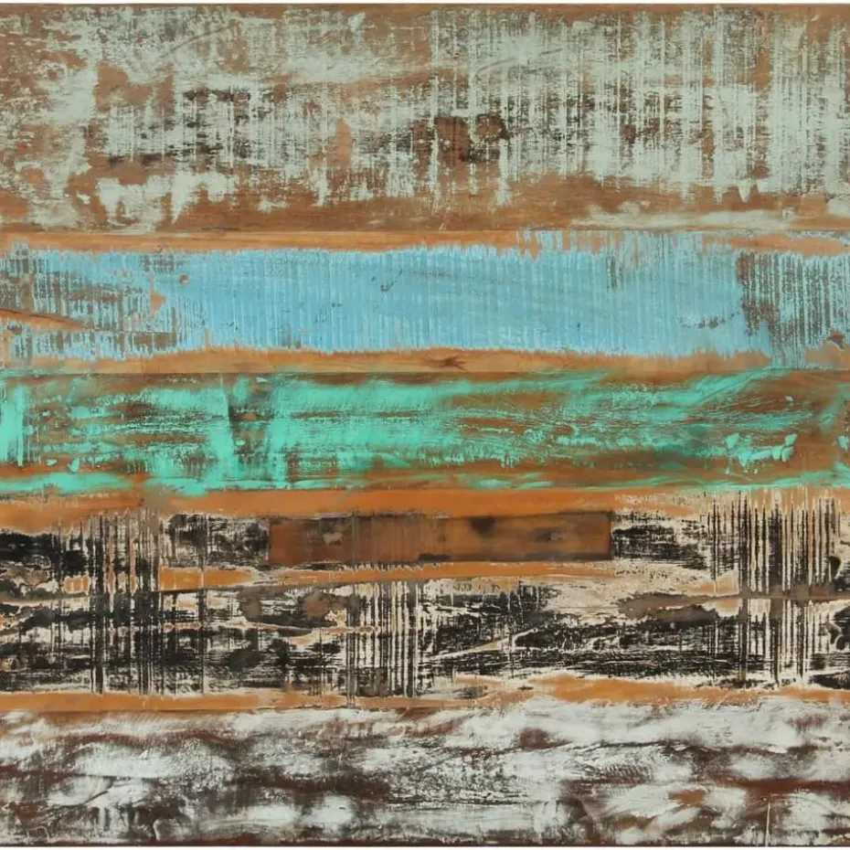 vidaXL - Eettafel - Multikleur - Hout - 82 x 80 x 76 cm