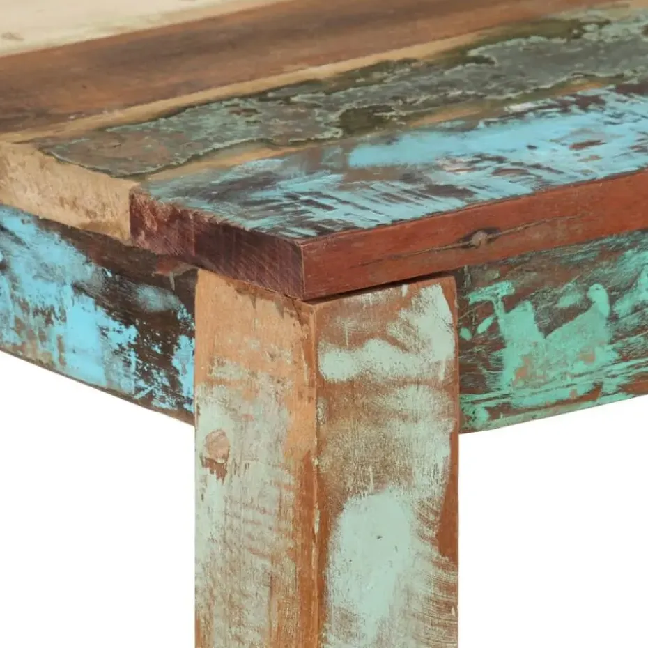 vidaXL - Eettafel - Multikleur - Hout - 82 x 80 x 76 cm