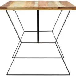 vidaXL - Eettafel - Multikleur - Hout - 140 x 80 x 76 cm