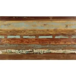vidaXL - Eettafel - Multikleur - Hout - 140 x 80 x 76 cm