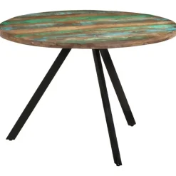vidaXL - Eettafel - Multikleur - Hout