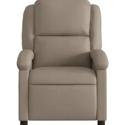 vidaXL - Fauteuil - Bruin - Kunstleer