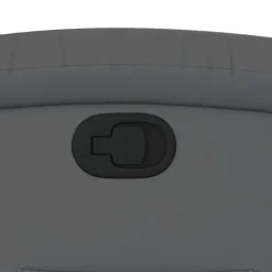 vidaXL - Fauteuil - Grijs - Kunstleer