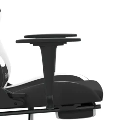 vidaXL - Gamingstoel - Wit - Stof